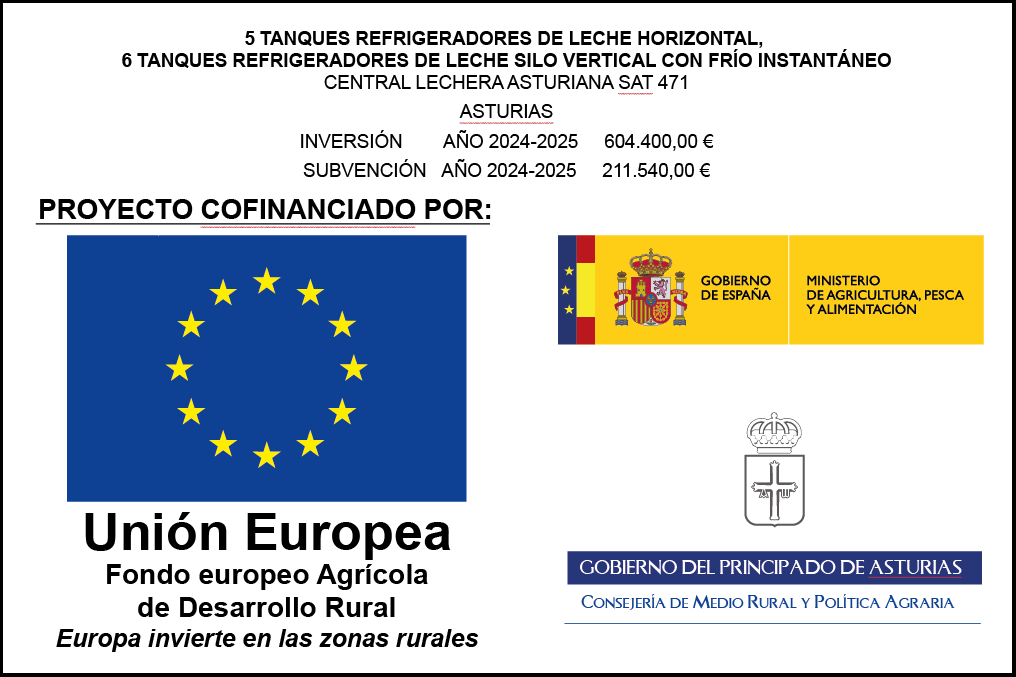 Subvención tanques refrigerados